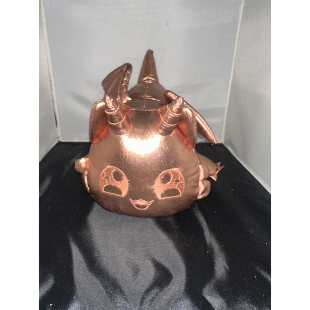 Aphmau MeeMeows Dragon Cat Plush Rose Gold Metallic Series 11 Inch Collectible